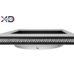 Plafon LED 46W 40x40cm 4000K czarny (XD-LA121) - Xudo