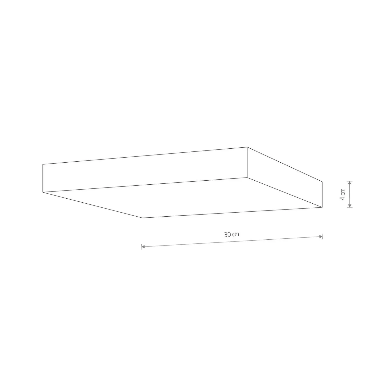Plafon LID SQUARE LED 50W (10427) - Nowodvorski