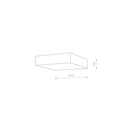 Plafon LID SQUARE LED 25W (10430) - Nowodvorski