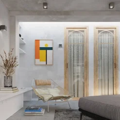 Plafon QUAD 1 antracyt (SL.0567) - Sollux