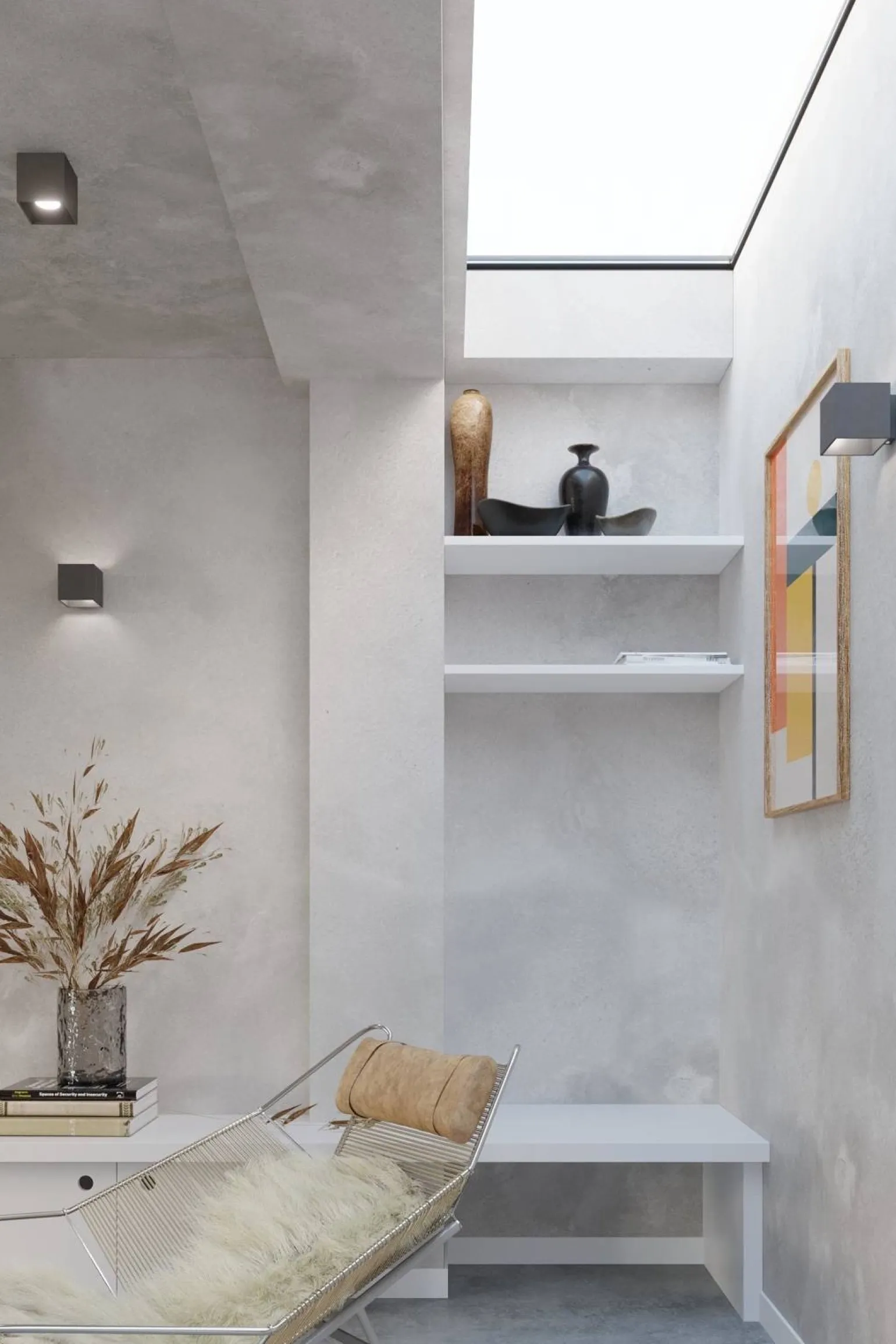 Plafon QUAD 1 antracyt (SL.0567) - Sollux