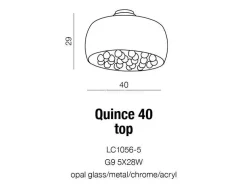 Plafon Quince 50 (LP1056-6TOP) - Azzardo