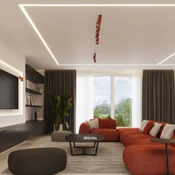 Plafon RING 2 ochra czerwona (SL.1507) - Sollux Lighting