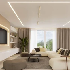 Plafon RING 4L beżowy (SL.1498) - Sollux Lighting