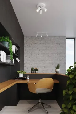 Plafon RING 3P biały (SL.1015) - Sollux