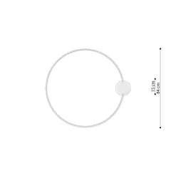 Plafon RIO 78 beżowy LED 3000K (TH.368) - Thoro Lighting