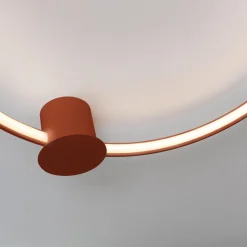 Plafon RIO 55 ochra czerwona LED 3000K (TH.411) - Thoro Lighting