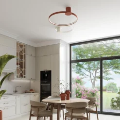 Plafon RIO 55 ochra czerwona LED 4000K (TH.414) - Thoro Lighting