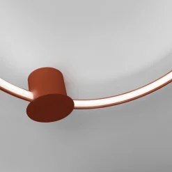 Plafon RIO 55 ochra czerwona LED 4000K (TH.414) - Thoro Lighting