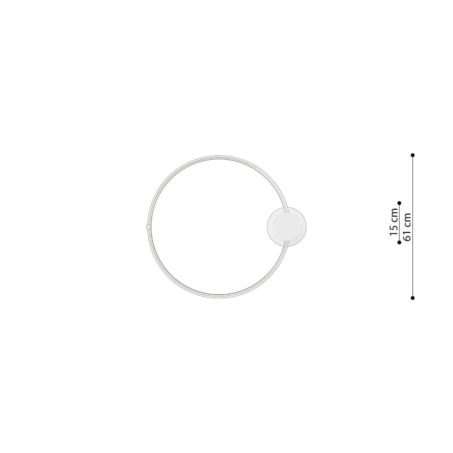 Plafon RIO 55 zielony oliwkowy LED 3000K (TH.389) - Thoro Lighting