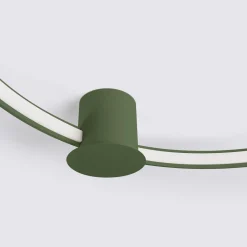 Plafon RIO 110 zielony oliwkowy LED 3000K (TH.391) - Thoro Lighting