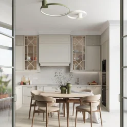 Plafon RIO 78 zielony oliwkowy LED 3000K (TH.390) - Thoro Lighting