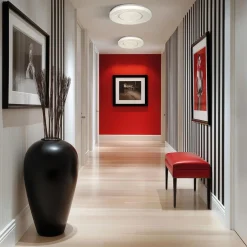 Plafon Tenaro 33 cm biały LED 4000K (LP-7312/1C-33 WH) - Light Prestige