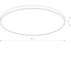 Plafon wewnętrzny AGNES ROUND LED PRO (10976) - Nowodvorski