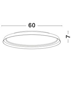 Plafon wewnętrzny BATALLAS (LE44792) - Luces Exclusivas