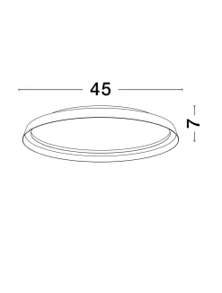 Plafon wewnętrzny BATALLAS (LE44791) - Luces Exclusivas