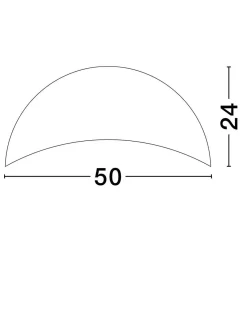 Plafon wewnętrzny GUANIPA (LE44898) - Luces Exclusivas