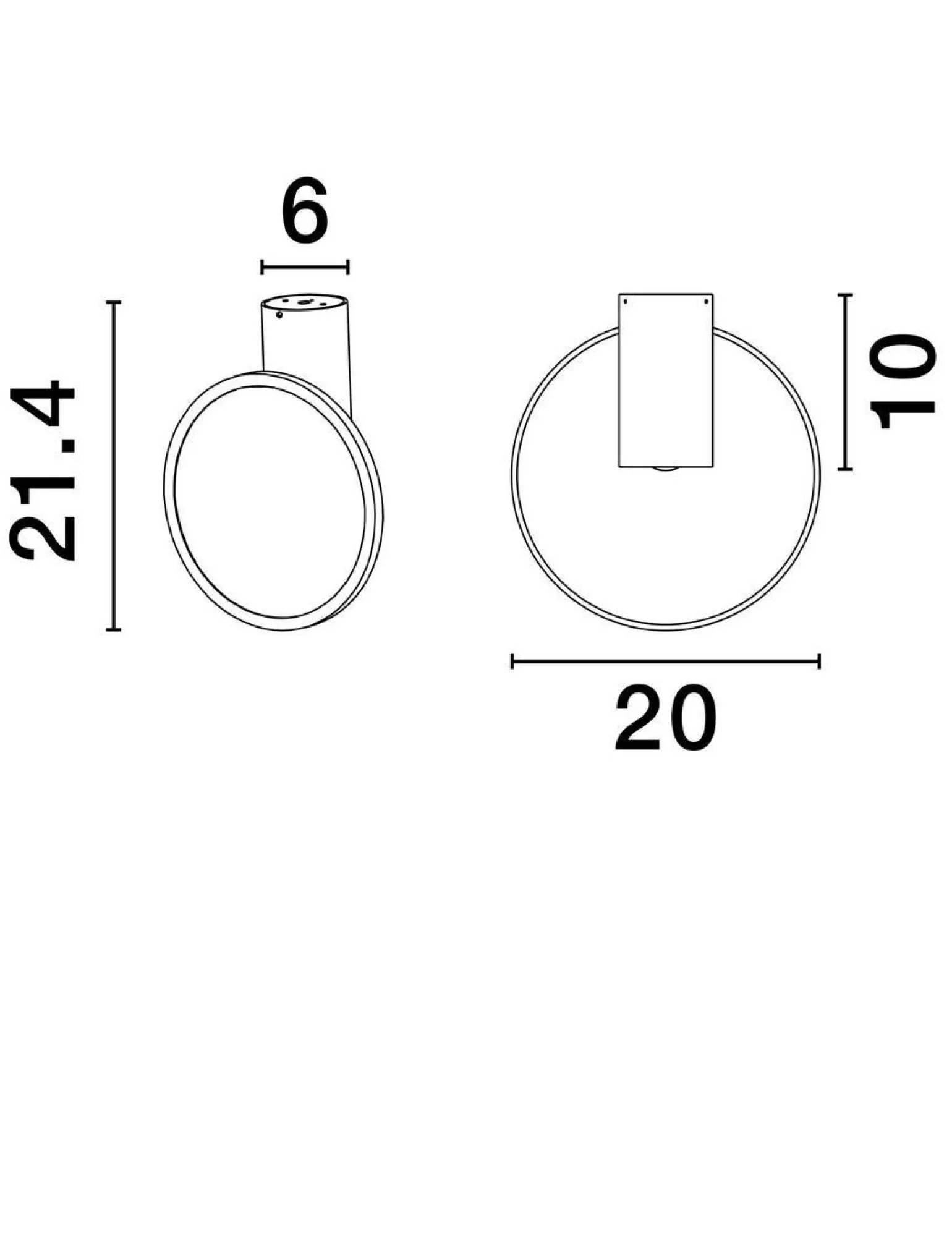 Plafon wewnętrzny TOLATA (LE44754) - Luces Exclusivas
