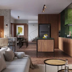 Plafon WINX 2 czarny/miedź (SL.1375) - Sollux Lighting