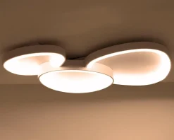 Plafon z pilotem i timerem MOOSEE CELLS 3 biała (MSE1501100501) - Moosee