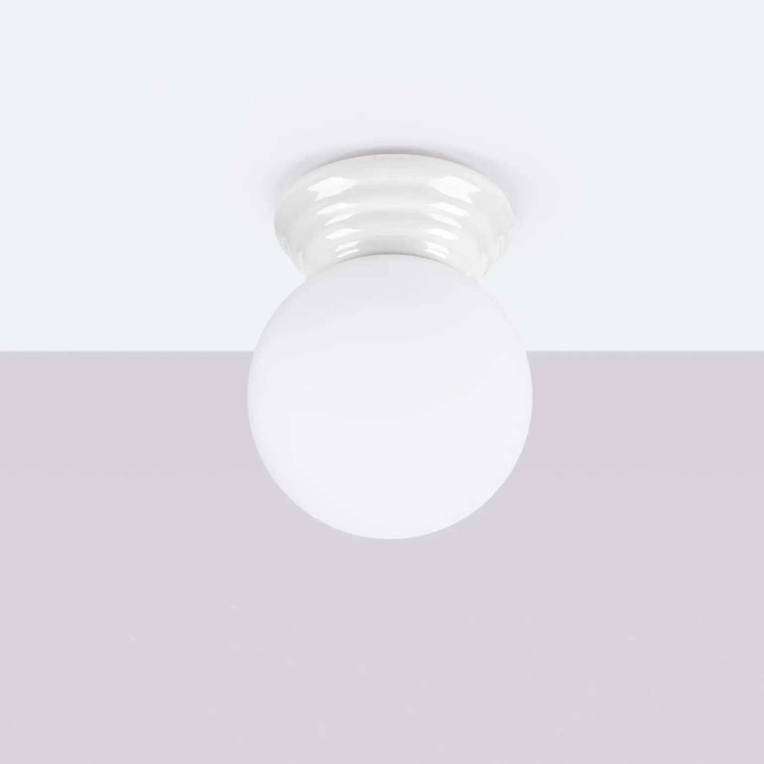 Plafon ZORI biały IP44 (SL.1904) - Sollux Lighting