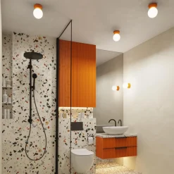 Plafon ZORI pomarańczowy IP44 (SL.1899) - Sollux Lighting