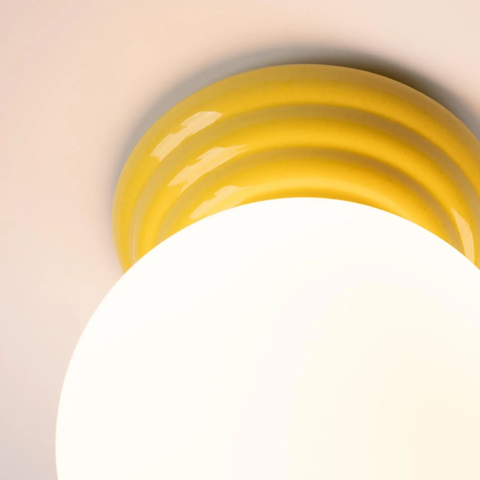 Plafon ZORI żółty IP44 (SL.1898) - Sollux Lighting