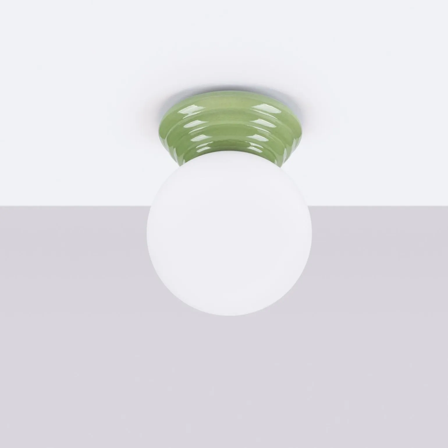 Plafon ZORI zielony IP44 (SL.1900) - Sollux Lighting