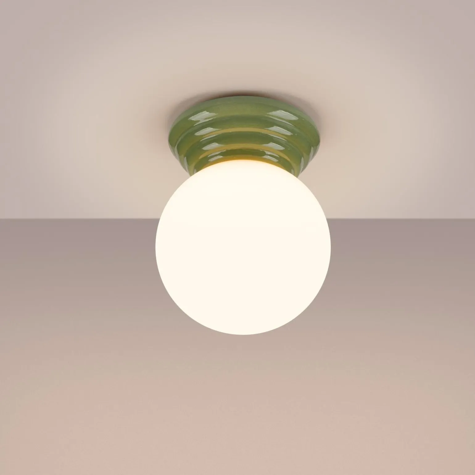 Plafon ZORI zielony IP44 (SL.1900) - Sollux Lighting