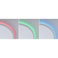 Plafoniera ATRIA SHINE LED Backlight RGB+W 32W 2700lm okragłą 400mm 3000K-6500K 230V biały / tworzywo sztuczne (PL71192) - PAULMANN