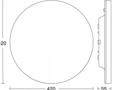 Plafoniera wewnętrzna IP 40 z czujnikiem ruchu i zmierzchu LED RS PRO R30 BASIC SC WW (ST067892) - STEINEL