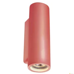 PLASTRA, lampa ścienna, QPAR51, okrągła, Tube, biały gips, maks. 70W (148060) - SLV