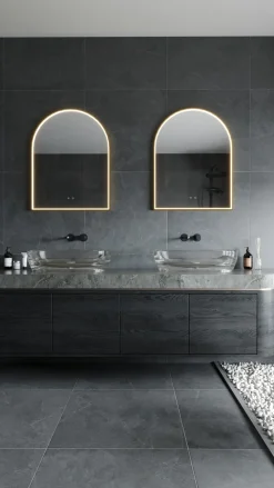 Podświetlane,ściemnialne lustro MAXLIGHT W0386 MIRROR 70x90 cm