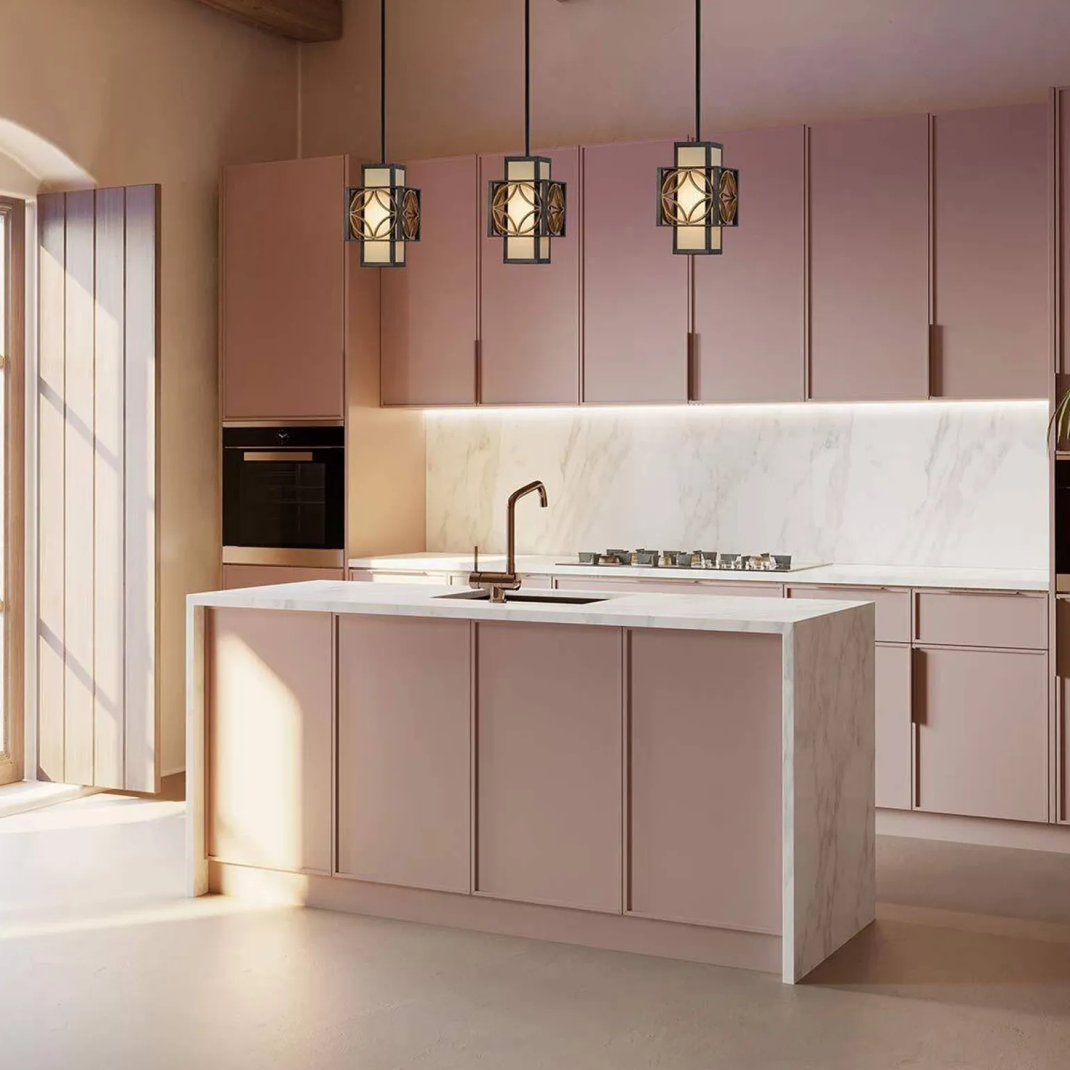 Pojedyncza lampa wisząca Remy (FE-REMY-P-C) - Elstead Lighting