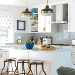 Pojedyncza lampa wisząca Cadence (FE-CADENCE-2P-MB) - Elstead Lighting