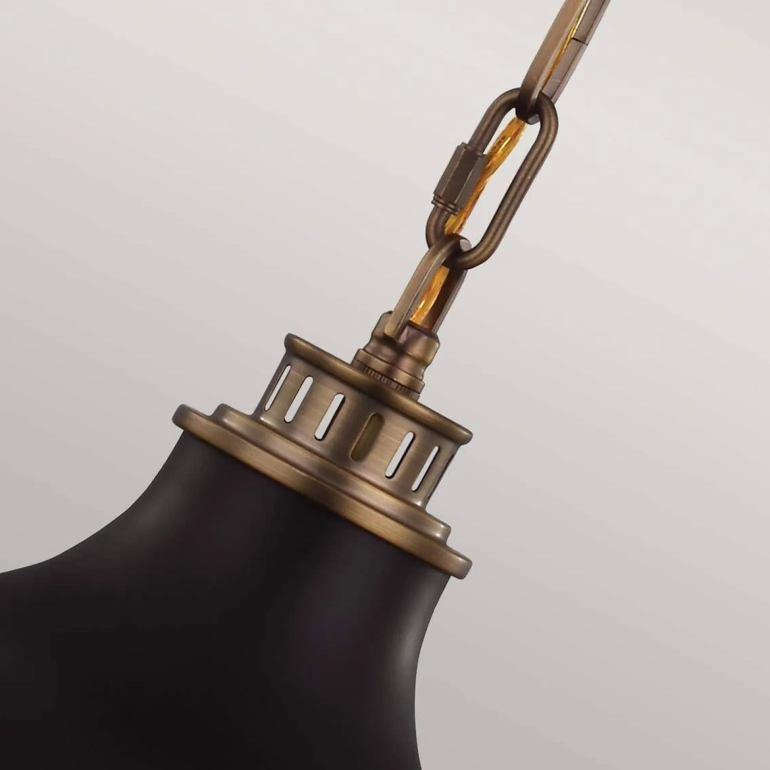 Pojedyncza lampa wisząca Cadence (FE-CADENCE-2P-MB) - Elstead Lighting