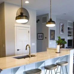 Pojedyncza lampa wisząca Cadence (FE-CADENCE-2P-MB) - Elstead Lighting