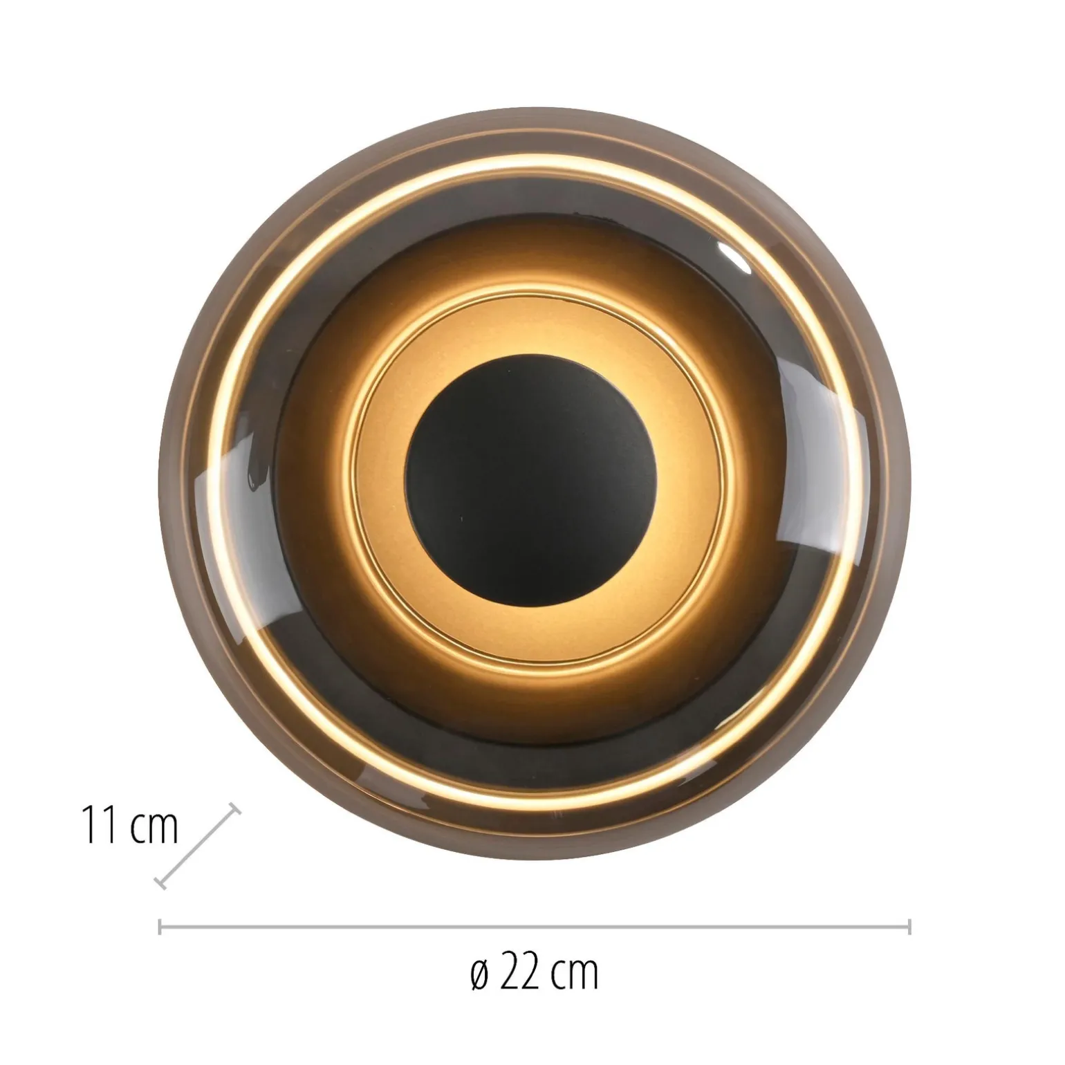 POSH KINKIET/LAMPA SUFITOWA SZARA (15696-15) - Paul Neuhaus