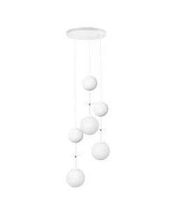 Potrójna lampa wisząca OIO A 3P biała (OIP311P3) - Ummo