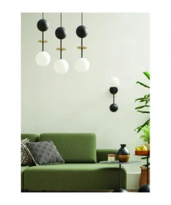 Potrójna lampa wisząca OIO A 3P z mosiądzem (OIP322P3) - Ummo