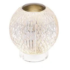 Przenośna lampa stołowa ładowana USB LED Marni - Naturalny mosiądz (QN-MARNI-TL-S-NBR) - Quintiesse