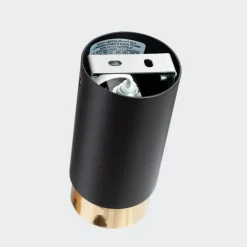 Punktowa lampa sufitowa NERO 12,5 czarny/złoty (SL.1410) - Sollux Lighting