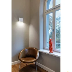 QUAD FRAME 19, lampa ścienna natynkowa LED indoor, TRIAC, kolor biały, przełącznik CCT 2700/3000K (1003468) - SLV