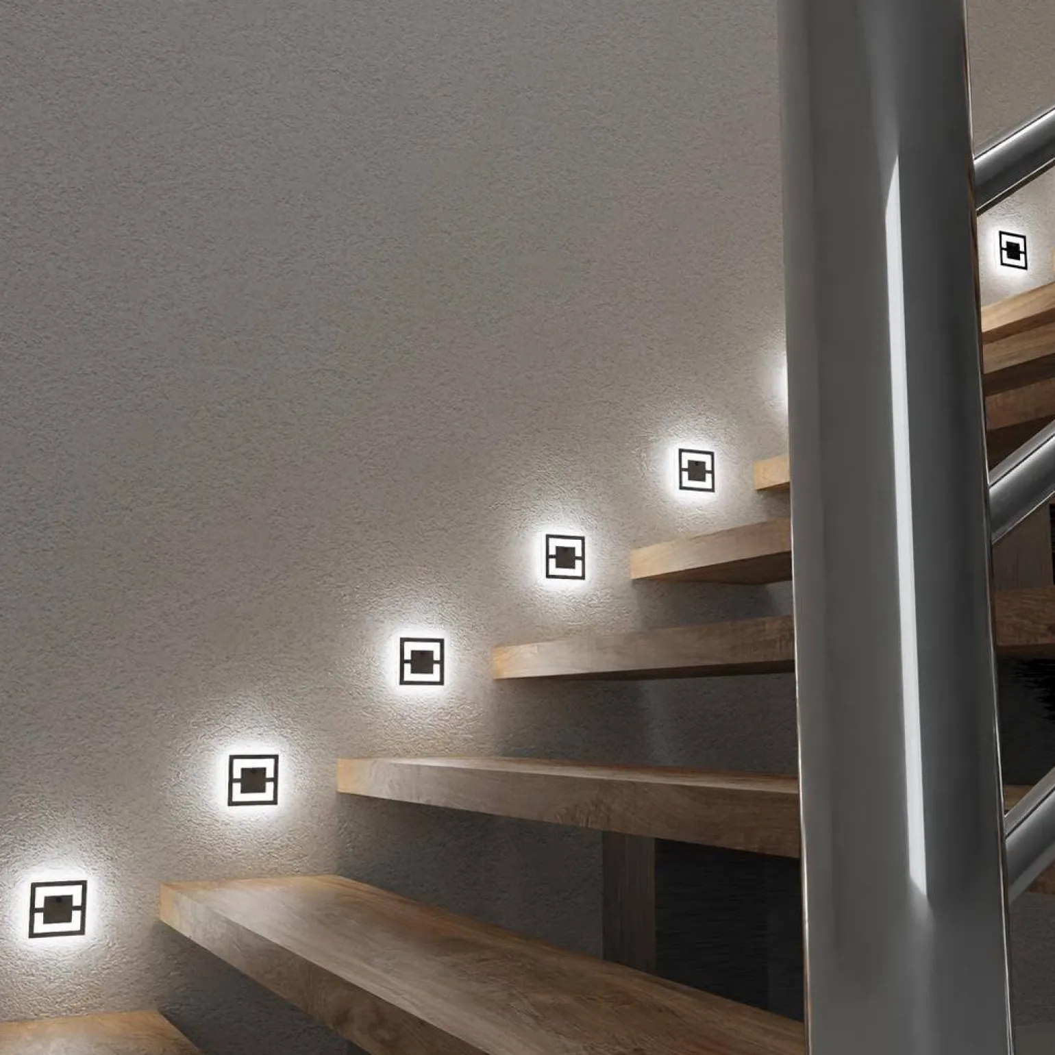 QUADRO BLACK Barwa Ciepła 3000K (EKS6906) - Eko-Light