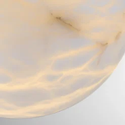 Średnia lampa wisząca Kepler - 1 źródło światła - Szczotkowane złoto (QN-KEPLER-1P-M-BG) - Quintiesse