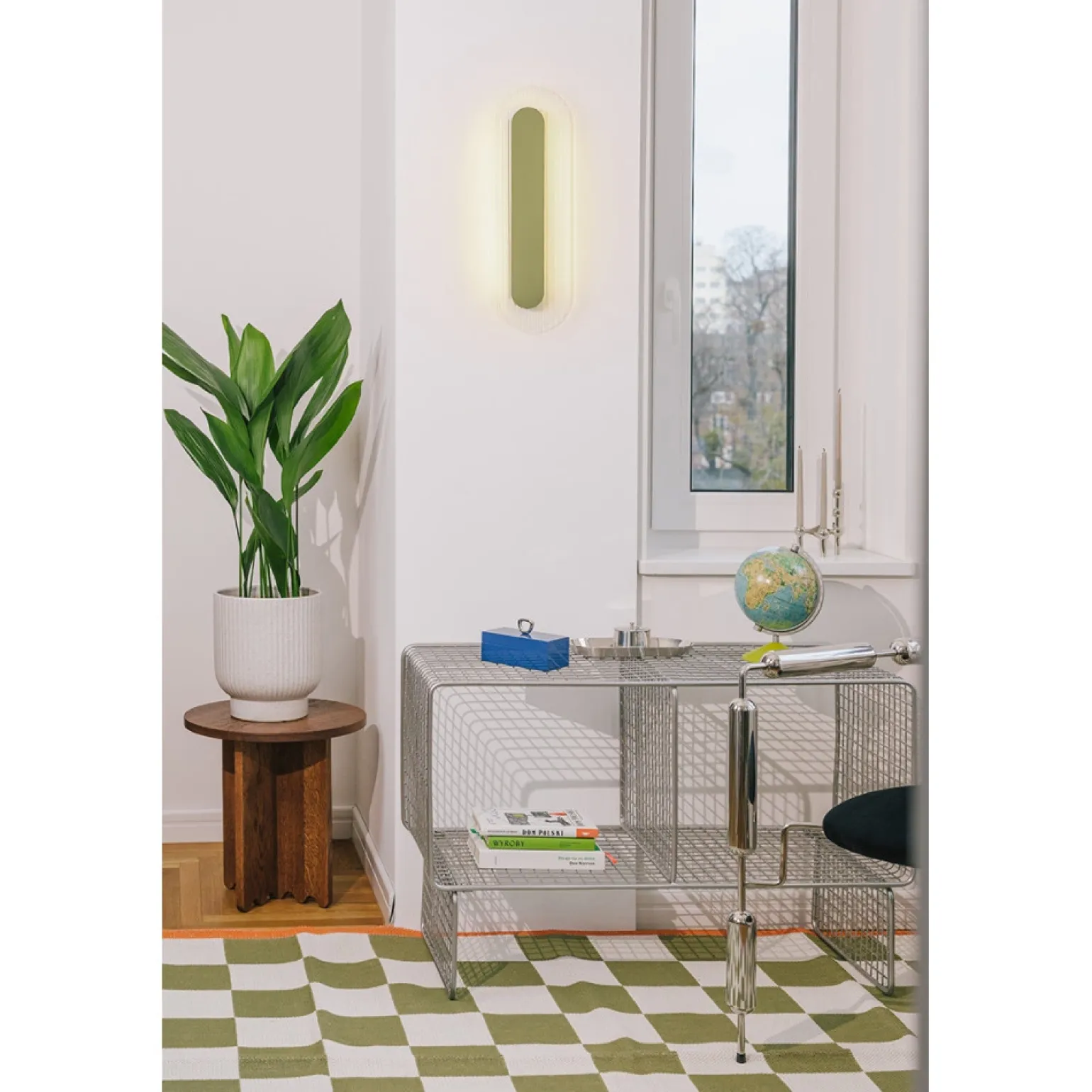 RIFLO W B czarna lampa ścienna / kinkiet (RIWB62002) - Ummo