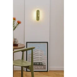 RIFLO W C oliwkowa lampa ścienna / kinkiet z regulowanym reflektorem (RIWC614002) - Ummo