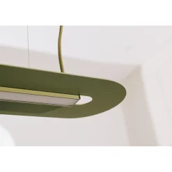 SENKEI A czerwonopomarańczowa sufitowa lampa wisząca (SNA61212P2) - Ummo