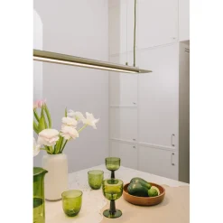 SENKEI A oliwkowa sufitowa lampa wisząca (SNA61414P2) - Ummo