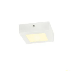 SENSER 12, lampa sufitowa natynkowa LED indoor, kwadratowa, kolor biały, 3000K (1003017) - SLV
